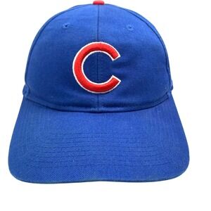 Chicago Cubs MLB Youth Baseball Cap Blue Red C Logo Adjustable
